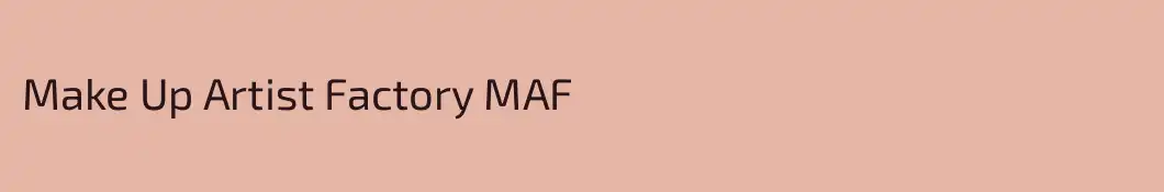 Make Up Artist Factory MAF